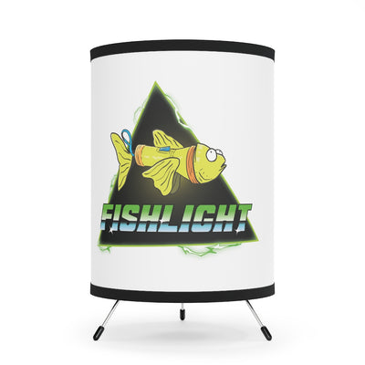 Fishlight Tripod Lamp with High-Res Printed Shade, US\CA plug